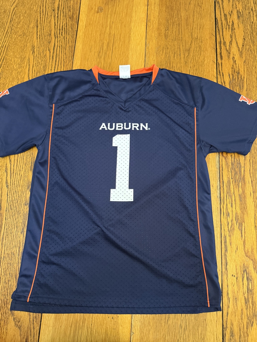 Auburn Tigers Jersey Mens XL NCAA Football Youth 16/18 Rivalry Threads Shirt